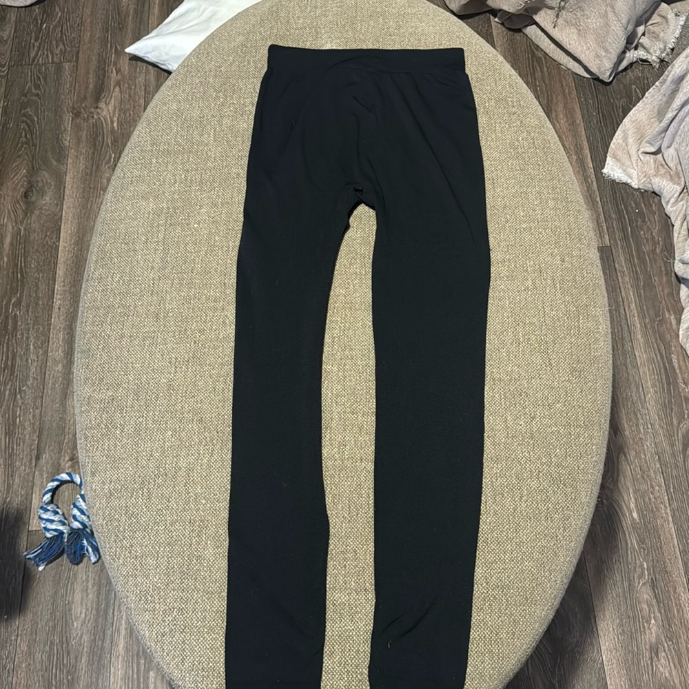 Wild flowers queen size large fleece leggings